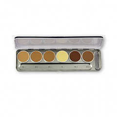 Палітра тональних кремів серії Ultra FOUNDATION 6 кольорів