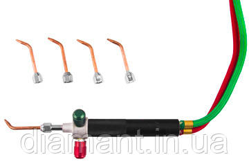 Пальник "газ +кисень" Little Torch (5 змінних насадок), фото 1