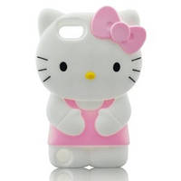 Чохол для iPOD 5 HELLO KITTY світло рожевий