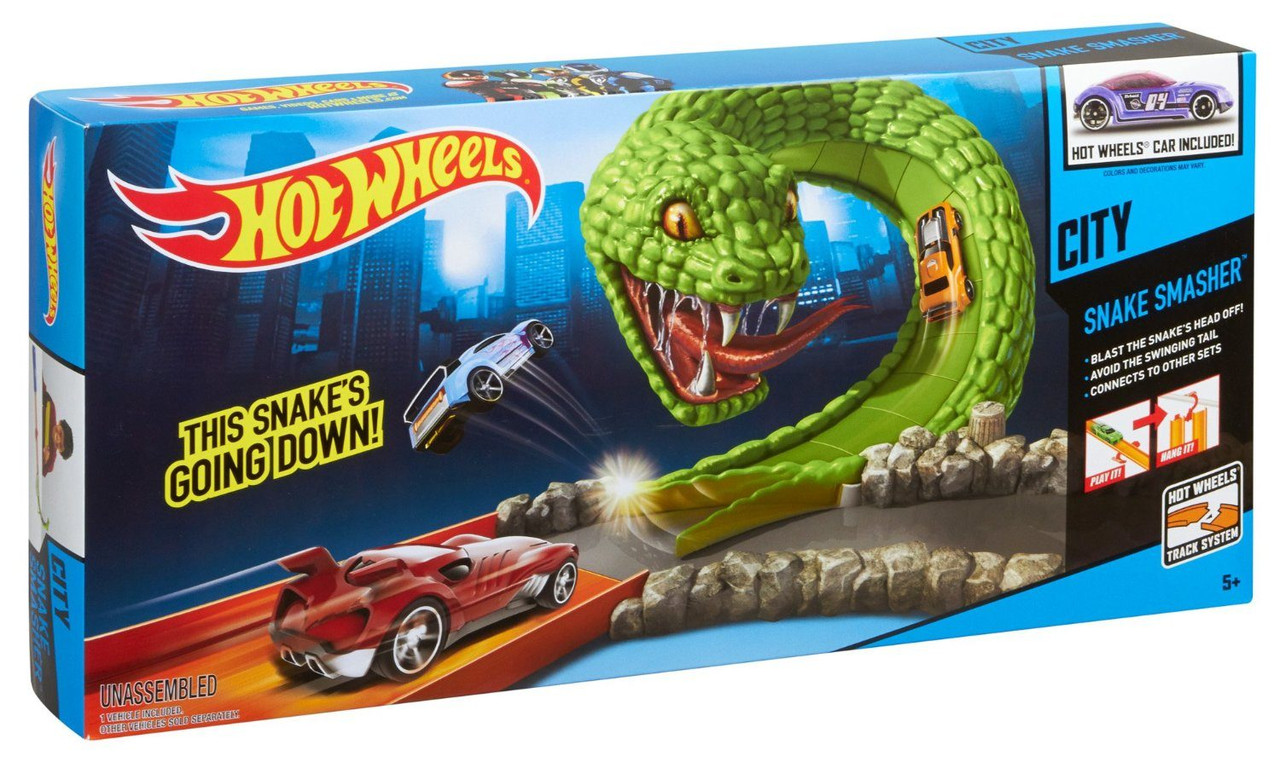 Hot Wheels Snake Smasher Track. ID