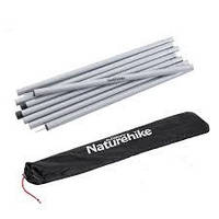 Комплект стоек для тента Naturehike Steel poles 22 NH20PJ043 silver