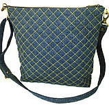 Жіноча джинсова сумочка Сонце, фото 6