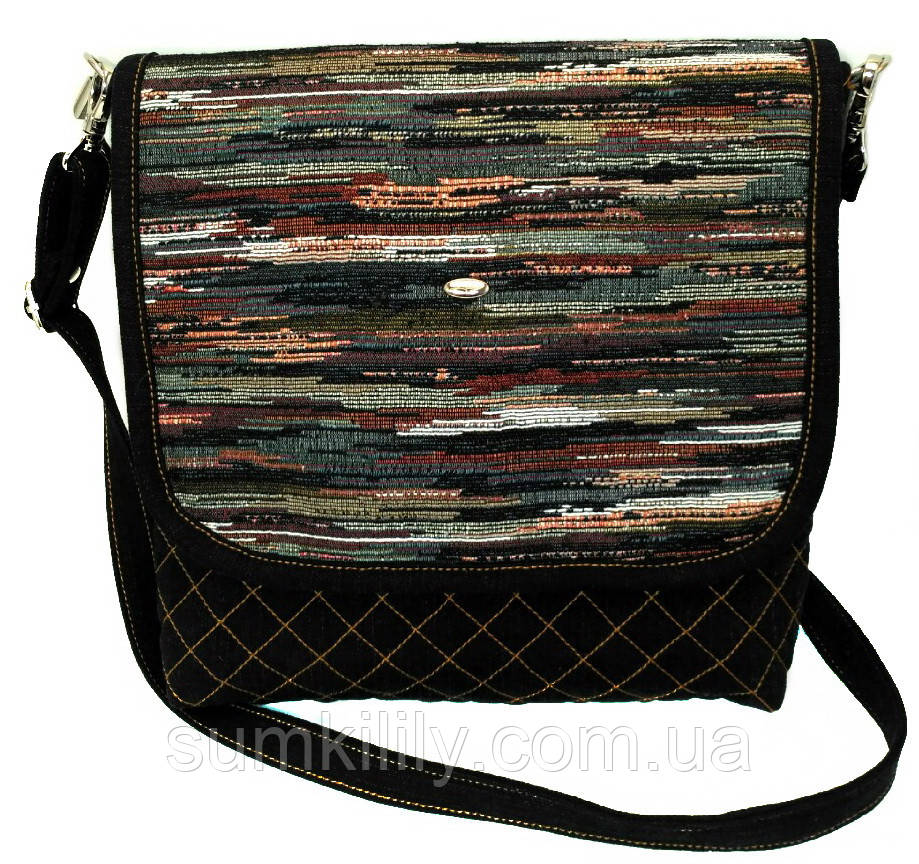 Жіноча джинсова сумочка Кометний дощ, фото 1