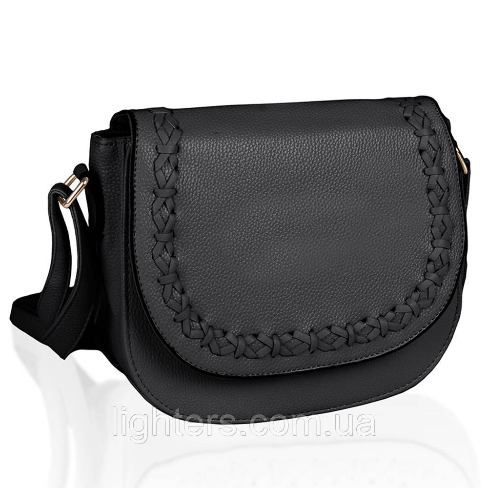 Сумка жіноча Fashion наплічна чорна 408313B, фото 1