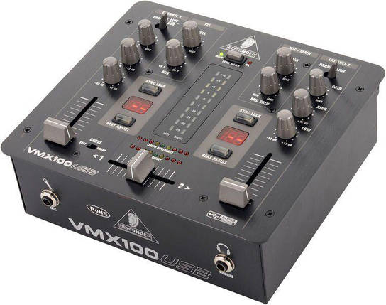 DJ мікшерний пульт Behringer VMX100USB, фото 3