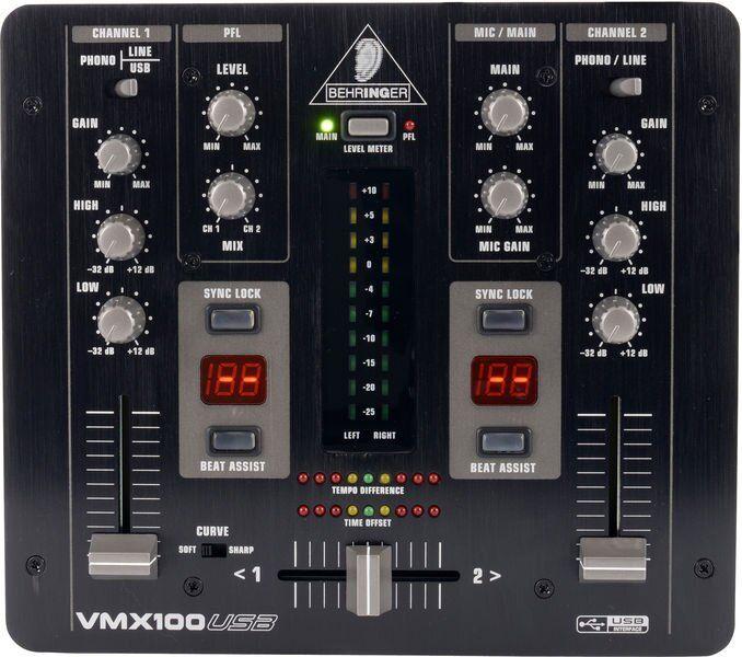 DJ мікшерний пульт Behringer VMX100USB