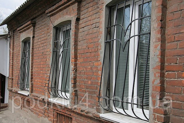Решітки з радіусом внизу квадрат 10 мм