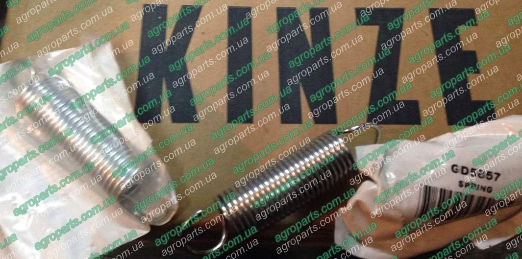 Пружина GD5857 Spring запчастини KINZE натяжні пружини gd5857