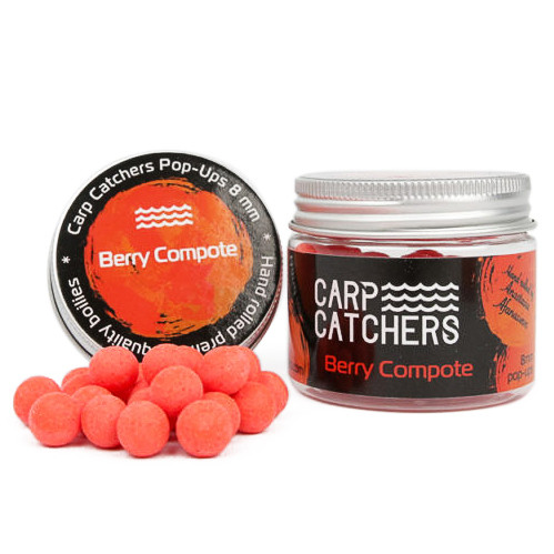 Бойли pop-up Carp Catchers Berry Compote Ø8мм, 70шт