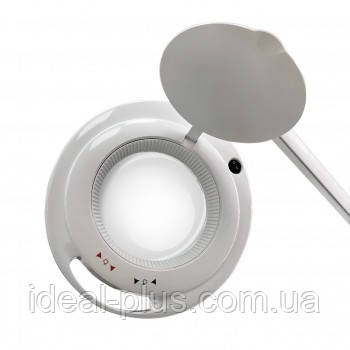 Косметологічна настільна лампа лупа + функція димінга + регулювання світла + кріплення мод. 6017H LED-3D