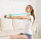 Еластична стрічка для йоги та пілатесу, фітнесу та силових тренувань LD3605, фото 2