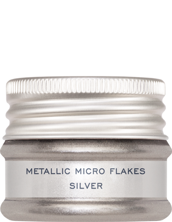 Серебряные микро-хлопья металлических оттенков для грима и макияжа Kryolan, 7 г - фото 1 - id-p1401924687