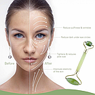 Роликовий масажер для підтягування обличчя Flawless Contour Зелений, фото 6