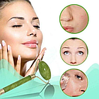 Роликовий масажер для підтягування обличчя Flawless Contour Зелений, фото 7