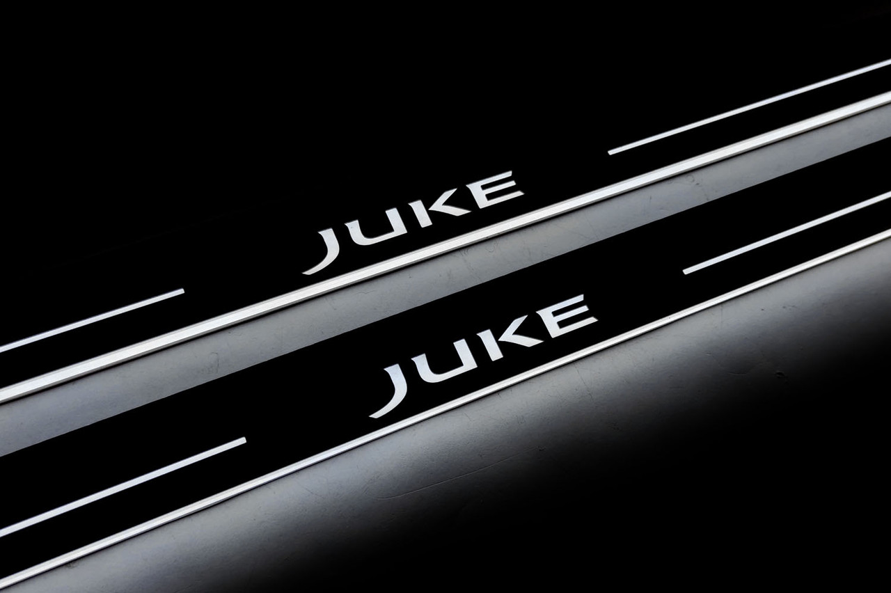 Накладки на пороги для Nissan Juke I (2010-2019), фото 1