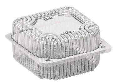 Контейнер PS одноразовий, 107 x 107 мм h=62 мм 470 мл (it 8)