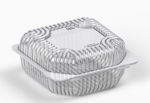 Контейнер одноразовий PS, 121 х 124 мм h=57 мм 580 мл (it 9)