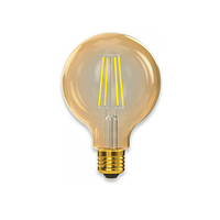 Філаментна світлодіодна лампа Luxel 078-HG 8 W G95 E27 2500 K (078-HG) Gold