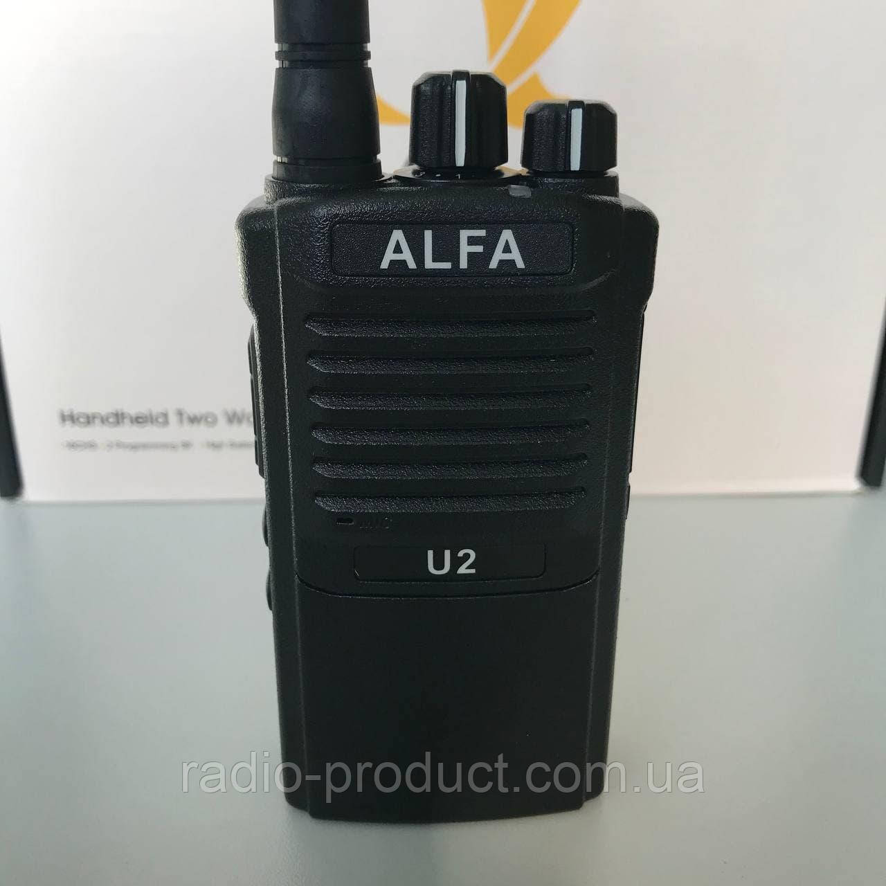 Радиостанция ALFA U2 400-470 МГц - фото 1 - id-p1395839037