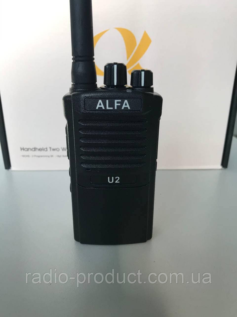 Радиостанция ALFA U2 400-470 МГц - фото 2 - id-p1395839037