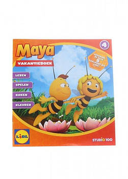 Развивающая книжка-раскраска для детей "MAYA" STUDIO100