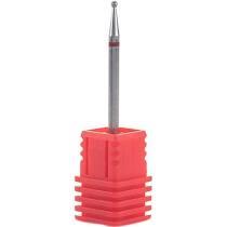 Фреза алмазна Nail Drill "Кулька" 001 015R діаметр 1,5 мм червона