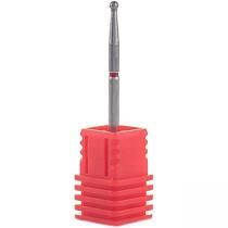 Фреза алмазна Nail Drill "Кулька" 001 018R діаметр 1,8 мм червона, фото 1