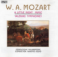 W. A. MOZART A Little Night Music (Salzburg Symphony) AUDIO CD