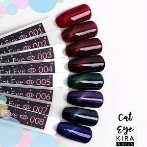 Гель-лак Cat eyes Kira Nails, 6 мл