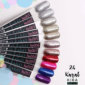 Гель-лак 24 Karat Kira Nails, 6 мл