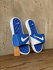 Чоловічі шльопанцы Nike Comfort Footbed Slide Blue/White ALL05795, фото 4