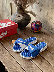 Чоловічі шльопанцы Nike Comfort Footbed Slide Blue/White ALL05795, фото 5