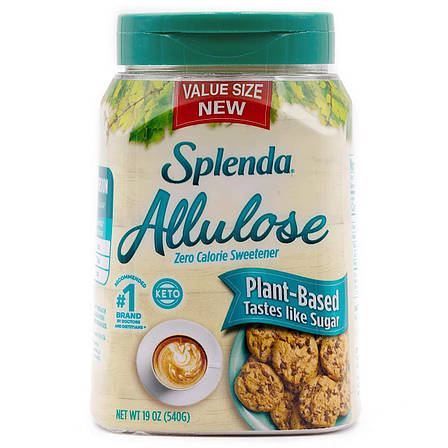 Аллюлоза (Псикоза) Splenda Allulose банку 540 g натуральний цукрозамінник, фото 2