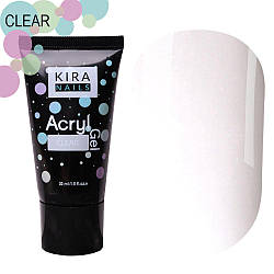 Kira Nails Acryl Gel Clear, 30 г