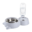 ОПТ Кормушка для собак і кішок з дозатором води DOG & Cat bowl посуд, фото 3