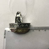 Турмалин розовый натуральный кольцо с турмалином в серебре размер 16,7, фото 8