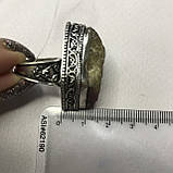 Турмалин розовый натуральный кольцо с турмалином в серебре размер 16,7, фото 9