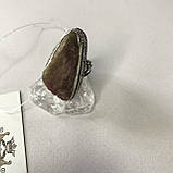 Турмалин розовый натуральный кольцо с турмалином в серебре размер 16,7, фото 5