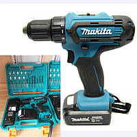 Шуруповерт makita 550DWE 24V 5A/h Li-Ion Аккумуляторный Шуруповерт Макита 550dwe с набором инструментов