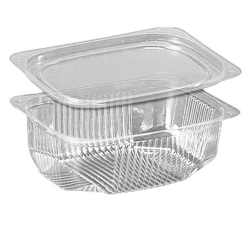 Контейнер одноразовий PS 117х84 мм. h = 38 мм. 200мл. Без кришки (арт.ПС-181) Кр.0199