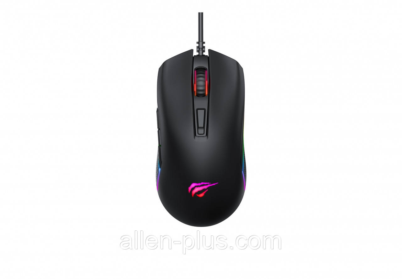 Миша ігрова HAVIT HV-MS1010 RGB Backlight (3600 DPI) GAMING, USB, black