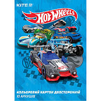 Картон кольоровий двосторонній Hot Wheels HW19-255