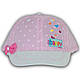 ОПТ Дитяча кепка на липучці для дівчинки, 48 р. (5 шт./паковання), фото 2