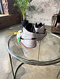 Кросівки чоловічі Nike Jordan 1 Grey сірі повсякденні демісезонні, фото 9