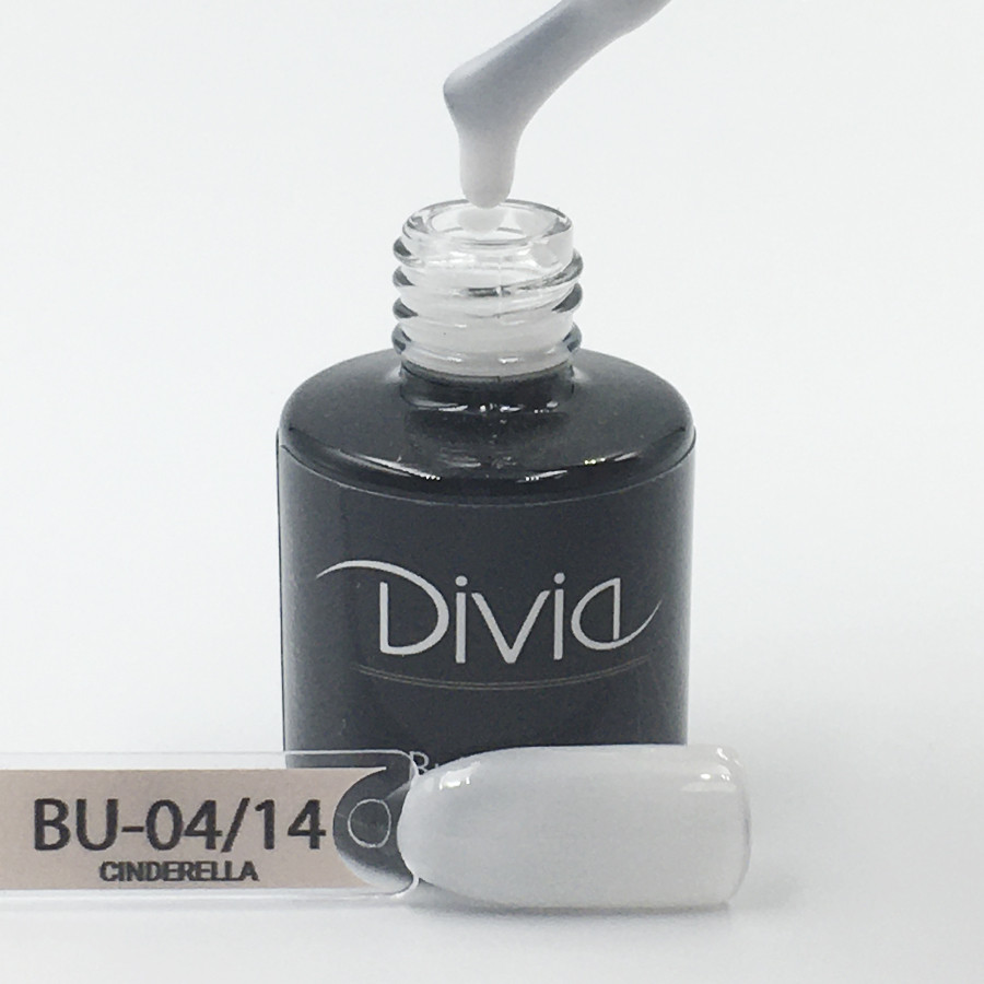 Divia - Укріплюючий та моделюючий гель Build It Up Gel (BU04 - Cinderella, молочний) (8 мл)
