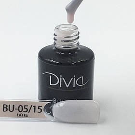 Divia - Укріплюючий та моделюючий гель Build It Up Gel (BU05 - Latte, вершковий з бежевим відтінком) (8 мл)