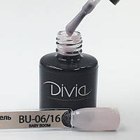 Укрепляющий гель для ногтей Divia Build It Up Gel BU06 Baby Boom сливочно-розовый 8 мл