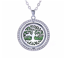 Медальйон для ароматерапії "Райське дерево" з блоттером.