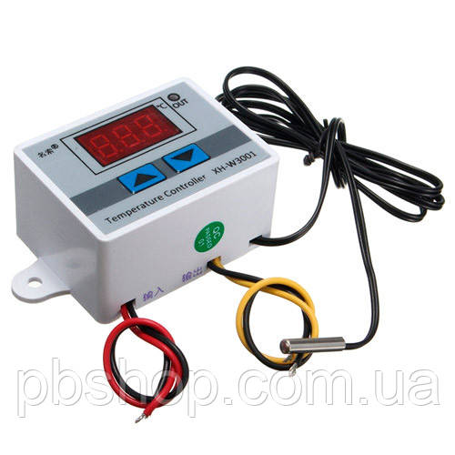 Терморегулятор термостат цифровий XH-W3001 -50~110С 220В 1500Вт, фото 1