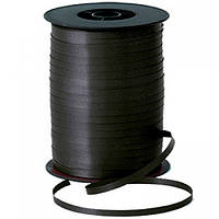 Стрічка для кульок чорна 300 м 5 мм для кріплення латексних кульок  квітів Україна